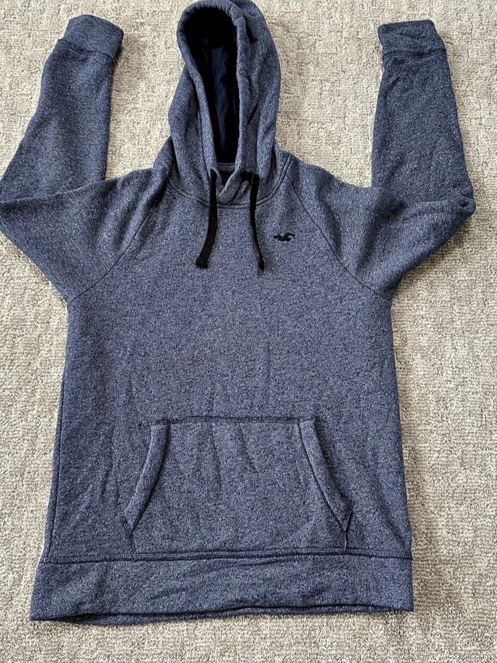 Hollister Pullover Hoodie Blue Medium